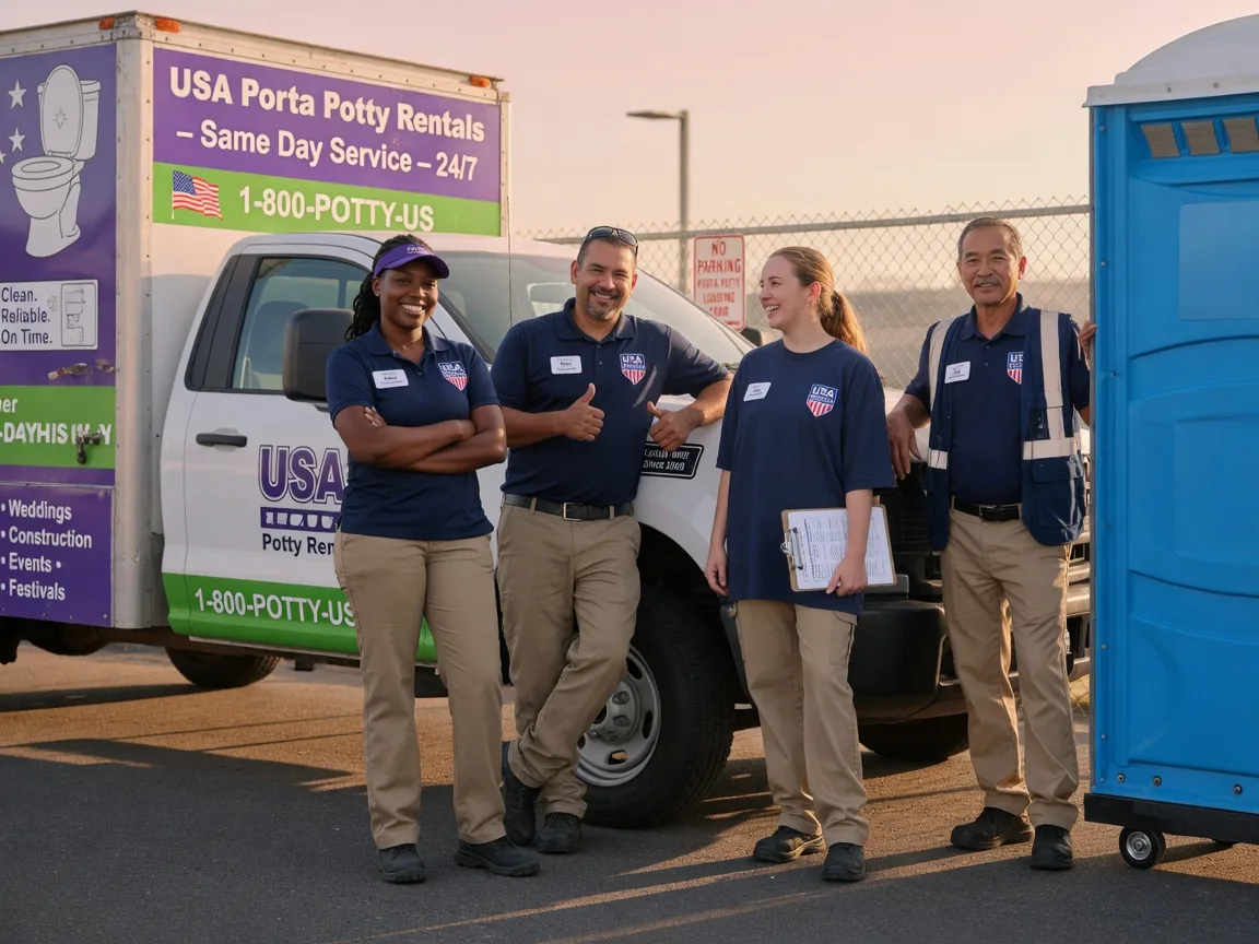 Porta Potty Rental company in Elmo, UT